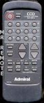 ADMIRAL 076R074200 Remote Control