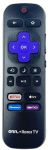 ONN Original 3026000066 Roku TV Remote Control-Netflix Paramount+ Apple TV+ HBO MAX