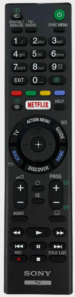 ORIGINAL SONY FULL FUNCTION TV REMOTE UNIVERSAL FOR ALL SONY TV'S