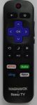 MAGNAVOX 32MV319R/F7 Smart ROKU TV Remote Control 101018E0036