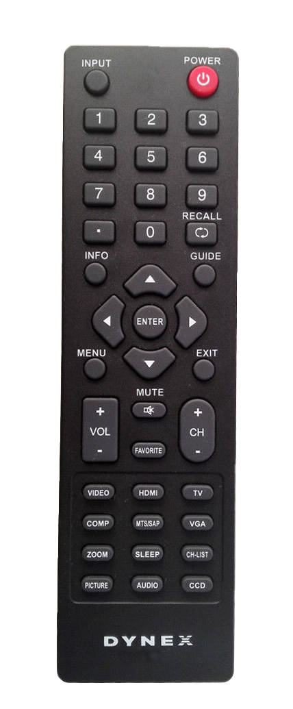 Tekswamp TV Remote Control for Dynex DX-LCD32-09 